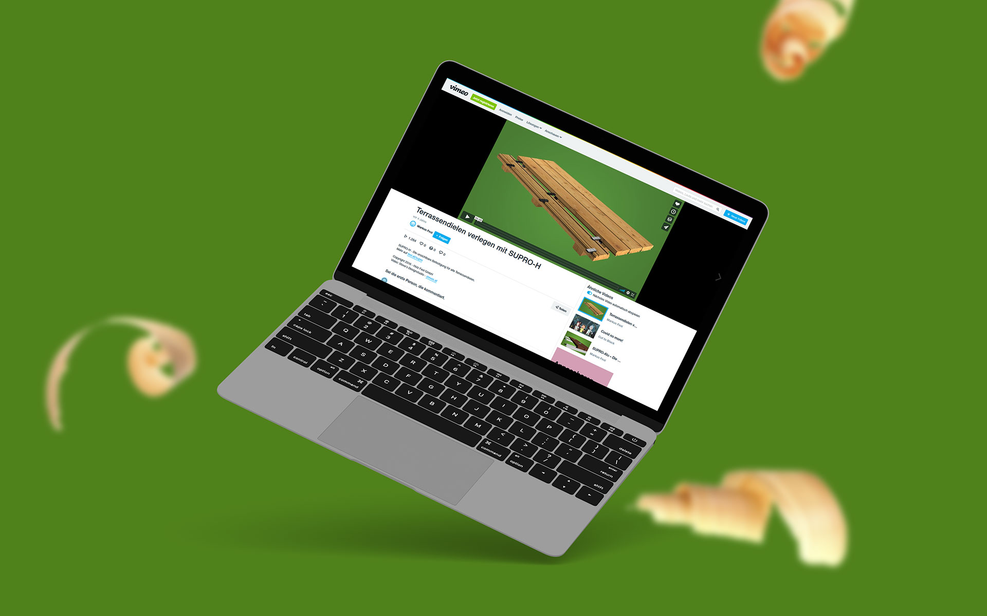 Referenz Holz Fesl: Supro-H Verlegevideo